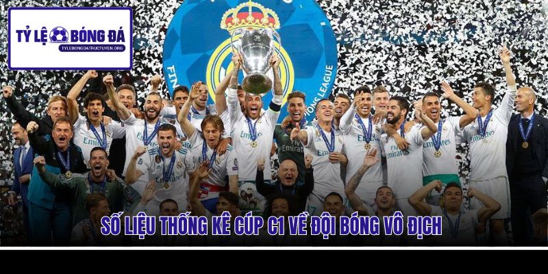 Số liệu thống kê cúp C1 về đội bóng vô địch